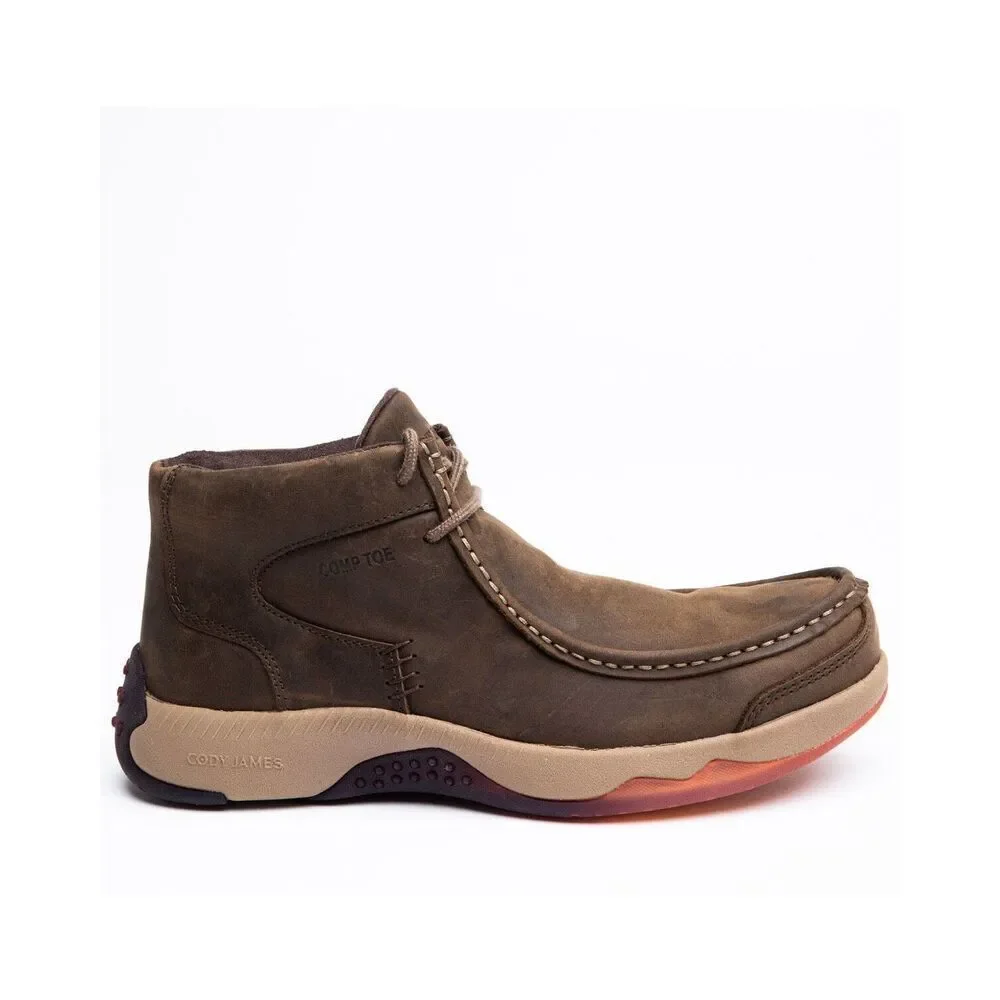 CODY JAMES MEN'S LOW CUT CASUAL DRIVER WORK SHOES - COMPOSITE TOE Size 10.5D NEW